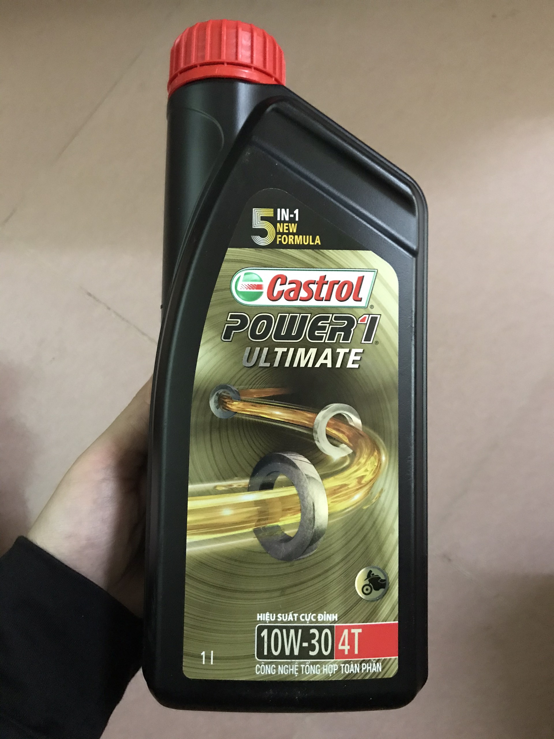 Dầu nhớt xe máy Castrol Power 1 Ultimate 10w30 dùng cho xe số