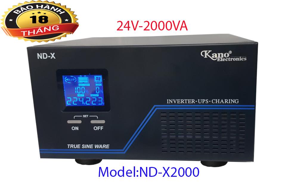 Bộ Kích Điện Sin Chuẩn inverter-ups-charing 24V - 2000VA.