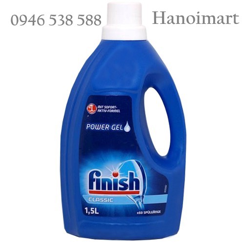 Nước rửa bát Finish Gel dùng cho Máy rửa bát 1300ml