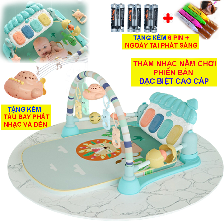 Thảm nhạc nằm chơi cho bé hàng cao cấp Huaile