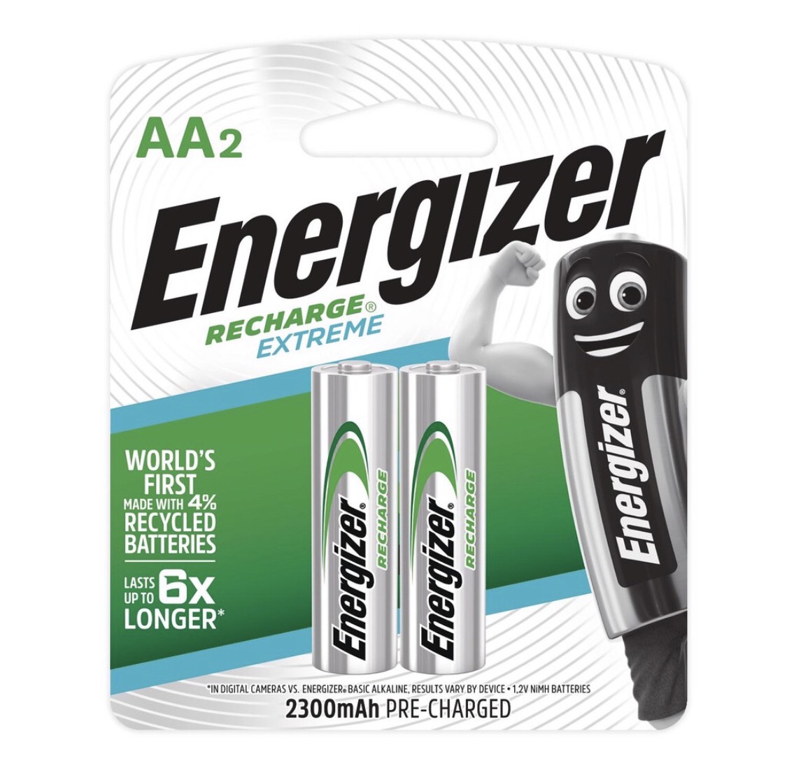 [HCM]Pin Sạc Kỹ Thuật Cao Energizer Recharge Extreme AA 2300mAh NH15ERP2