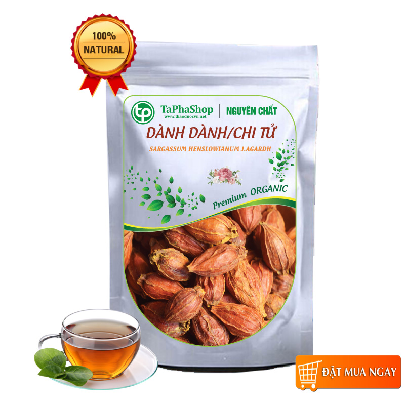 Dành dành sấy khô 500g - tấn phát