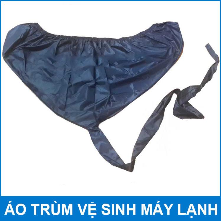 Áo trùm vệ sinh máy lạnh gia đình cao cấp có ống nước thải