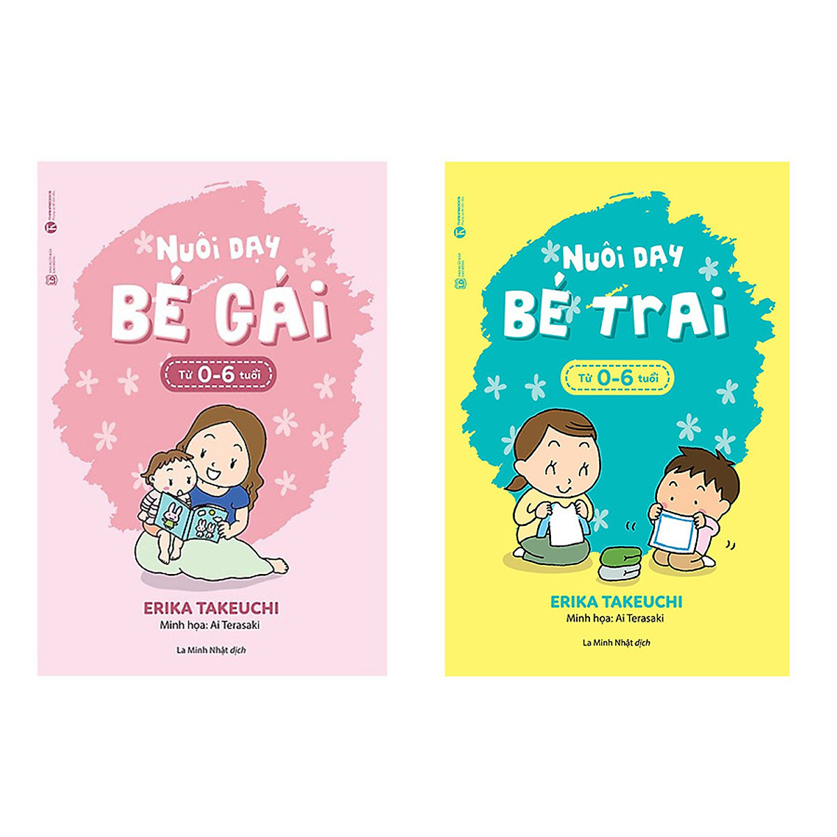 Sách - Combo 2 cuốn Nuôi dạy bé trai từ 0 - 6 tuổi, Nuôi dạy bé gái từ 0