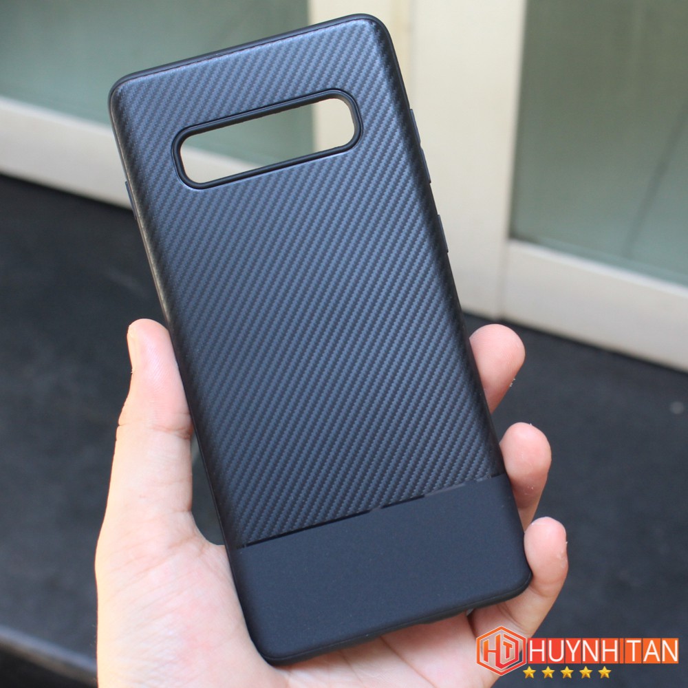 [HCM]Ốp lưng Samsung S10 / S10 Plus cao su carbon fibers cam kết hàng đúng mô tả chất lượng đảm bảo an toàn đến sức khỏe người sử dụng