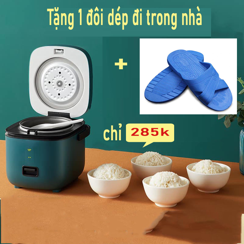 Nồi cơm điện mini đa năng jiashi 0.8l cho 1 đến 2 người