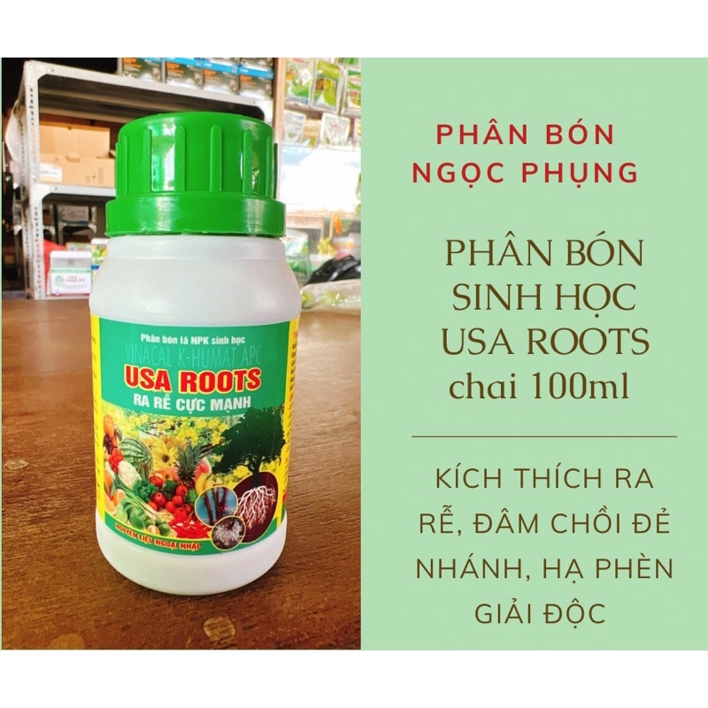 Phân bón lá usa roots ra rễ cực mạnh chai 100ml