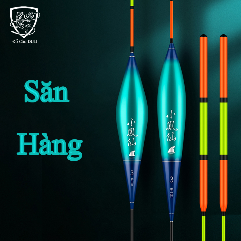 Phao Câu Đài Săn Hàng Tiểu Phượng Hoàng tăm phao lớn, siêu nhạy, chống lóa mắt, mỏi mắt cao cấp - DuLi