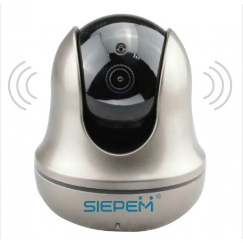 CAMERA WIFI Camera Giám Sát Siepem S6812 Plus Xoay 360 Độ Siêu Nét Cho Hình Ảnh Full HD 1080p,  Có Hồng Ngoại,Cảm Biến Ngày Đêm, Đàm Thoại 2 Chiều .Hàng cao cấp Giá rẻ .