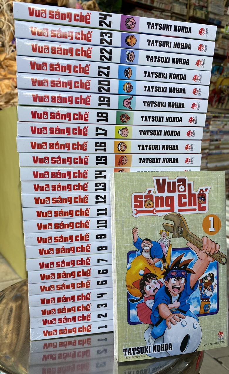 Bộ truyện tranh vua sáng chế - 24 cuốn
