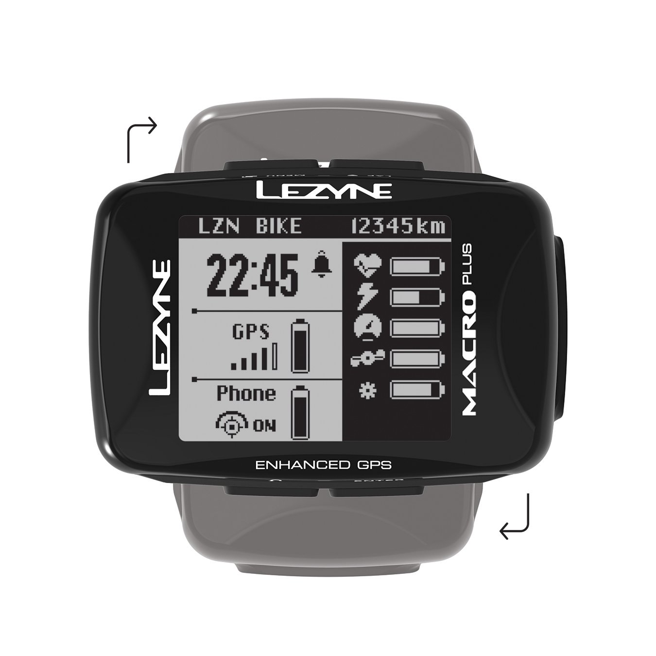Đồng hồ đo tốc độ lezyne macro plus