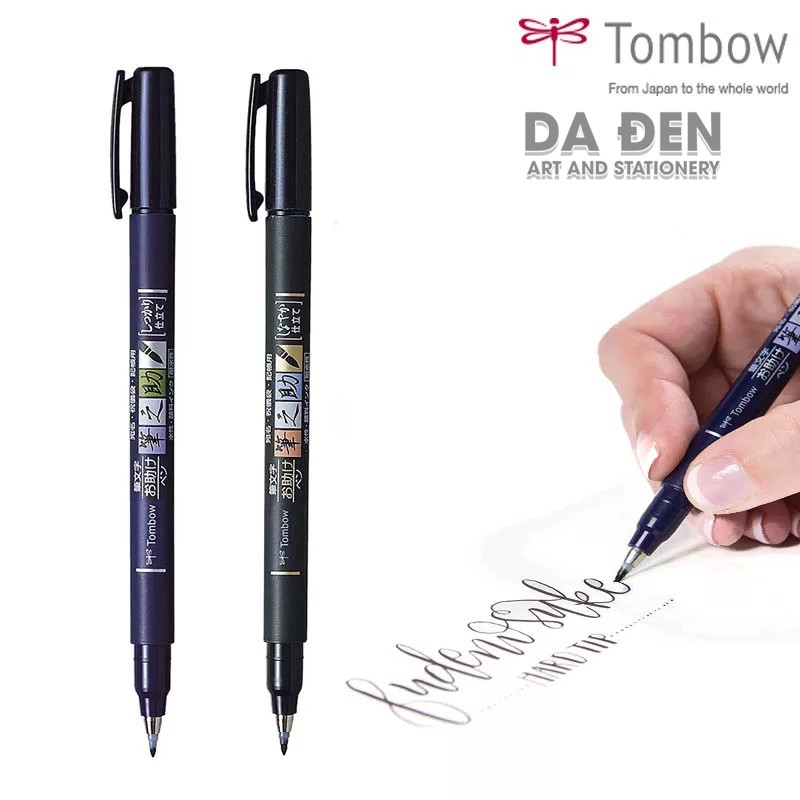   HCM Bút Brush Thư Pháp Lettering TOMBOW Fudenosuke 