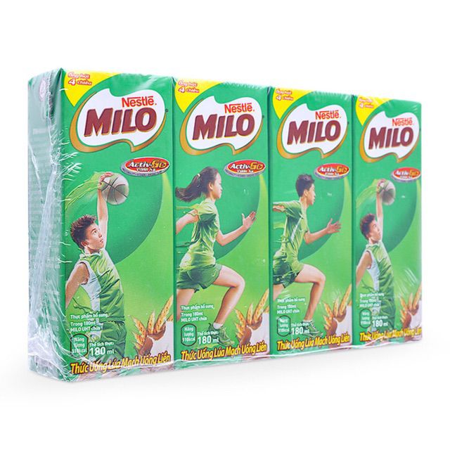 Combo 2 lốc milo 180ml/date mới
