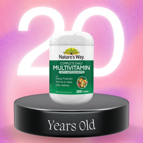 Vitamin Tổng Hợp Natures Way Complete Daily Multivitamin - 200 Viên