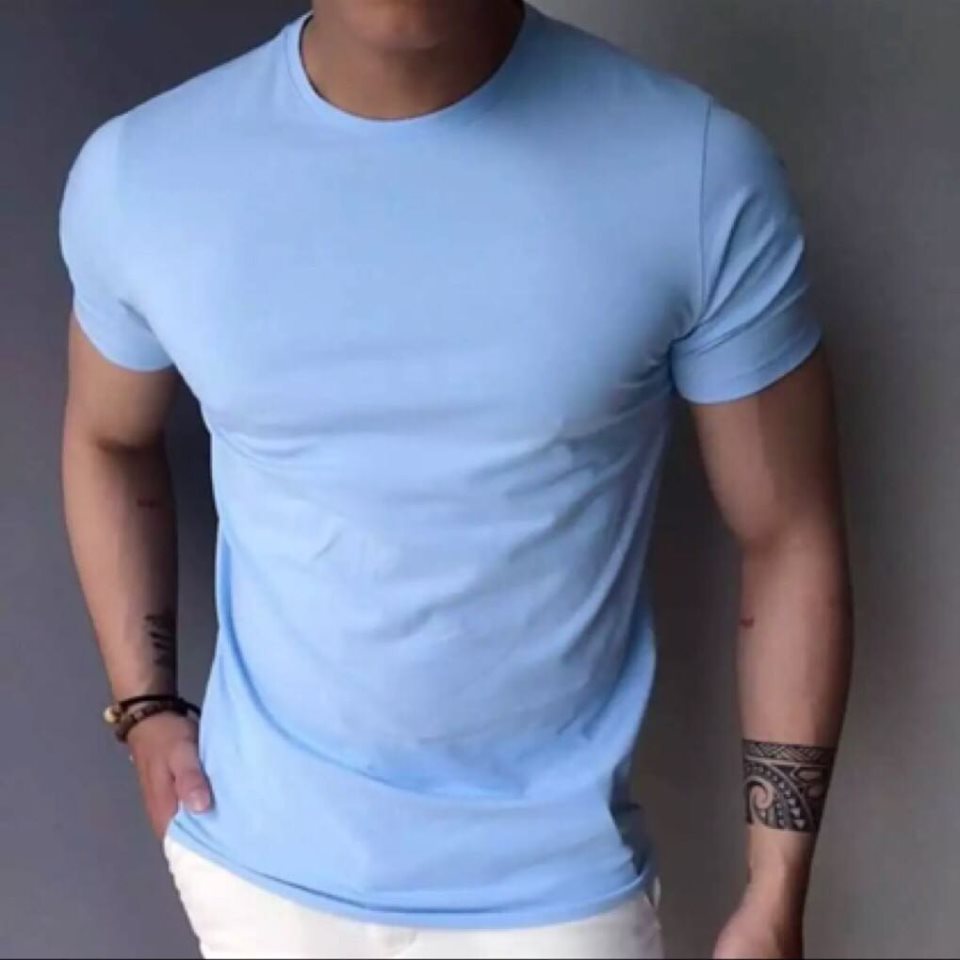 [HCM]ÁO THUN NAM TRƠN BODY CAO CẤP-VẢI POLY MẶC MÁTMỀM MỊN