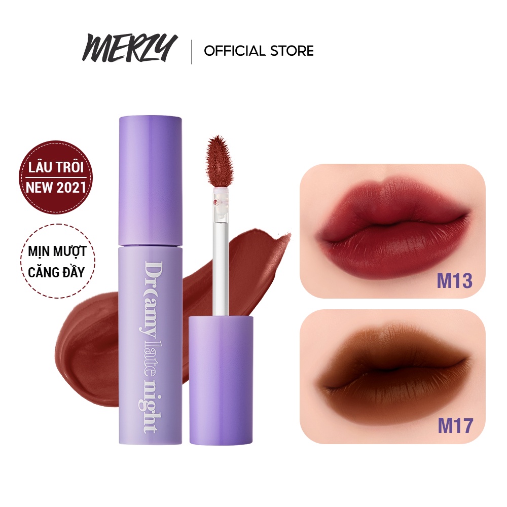 Son Kem Lì Merzy Dreamy Late Night Mellow Tint 4g
