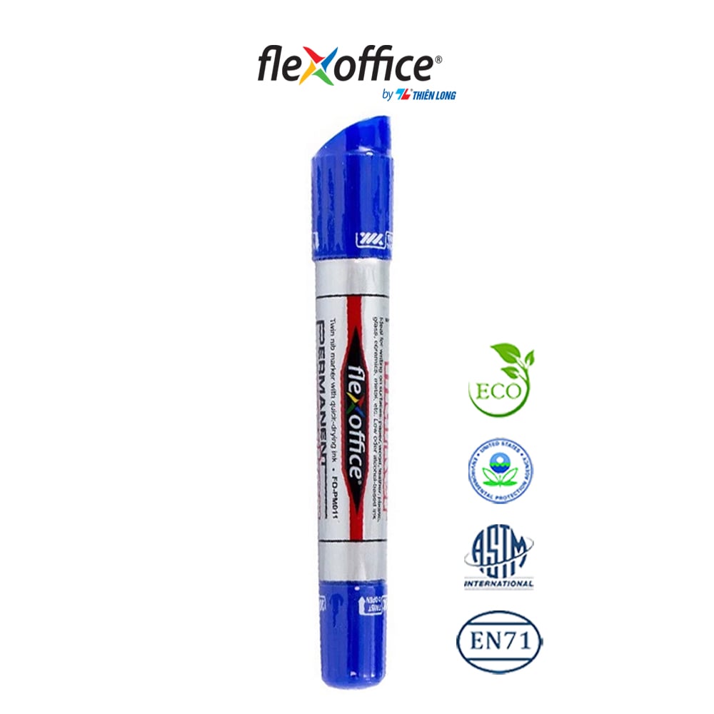 Combo bút lông dầu thiên long flexoffice fo-pm011