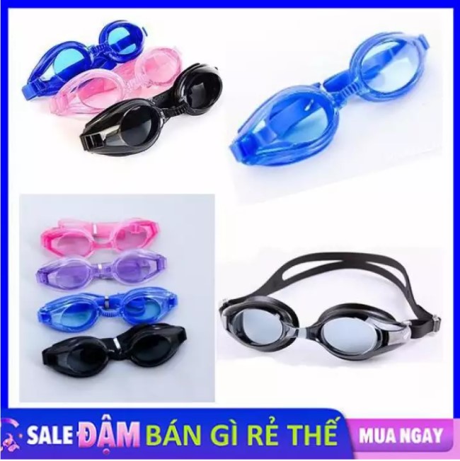 Kính bơi chống UV, Mắt Kiếng Đi Biển , Kính Bơi Nam Nữ Kính Bơi Trẻ Em Trong Suốt Bảo Vệ Mắt Cho Bé