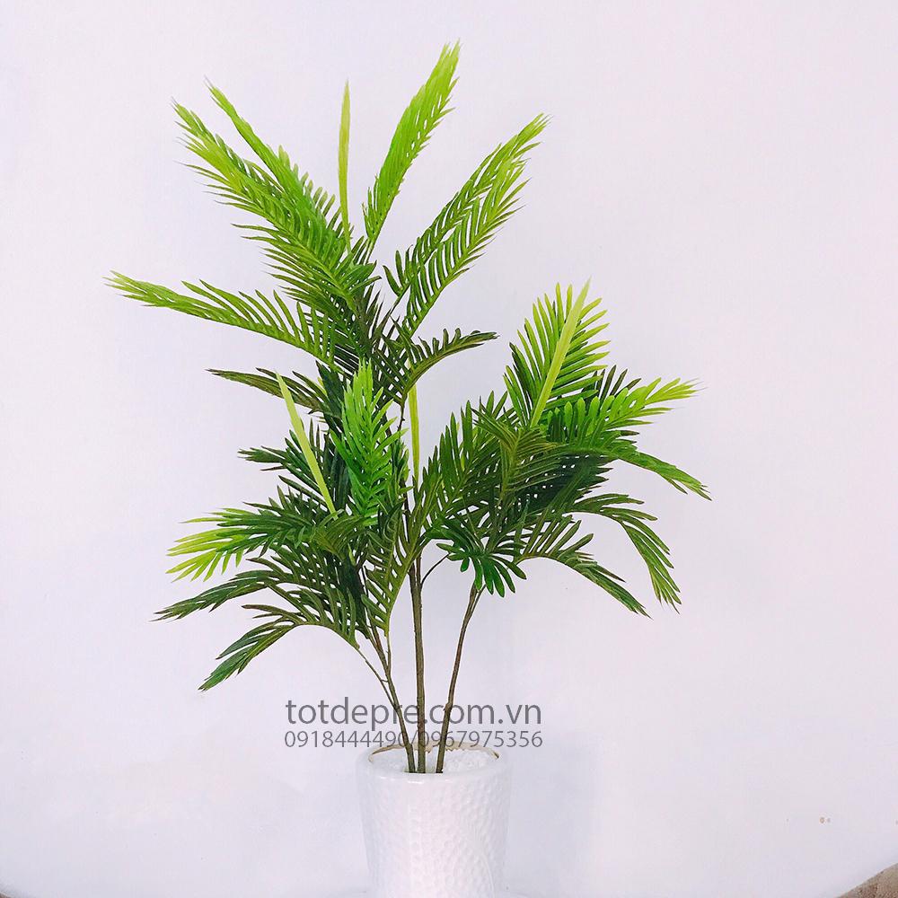 Cây Dừa Lá Nhựa 1m4 - Cây Nhựa Cao Cấp