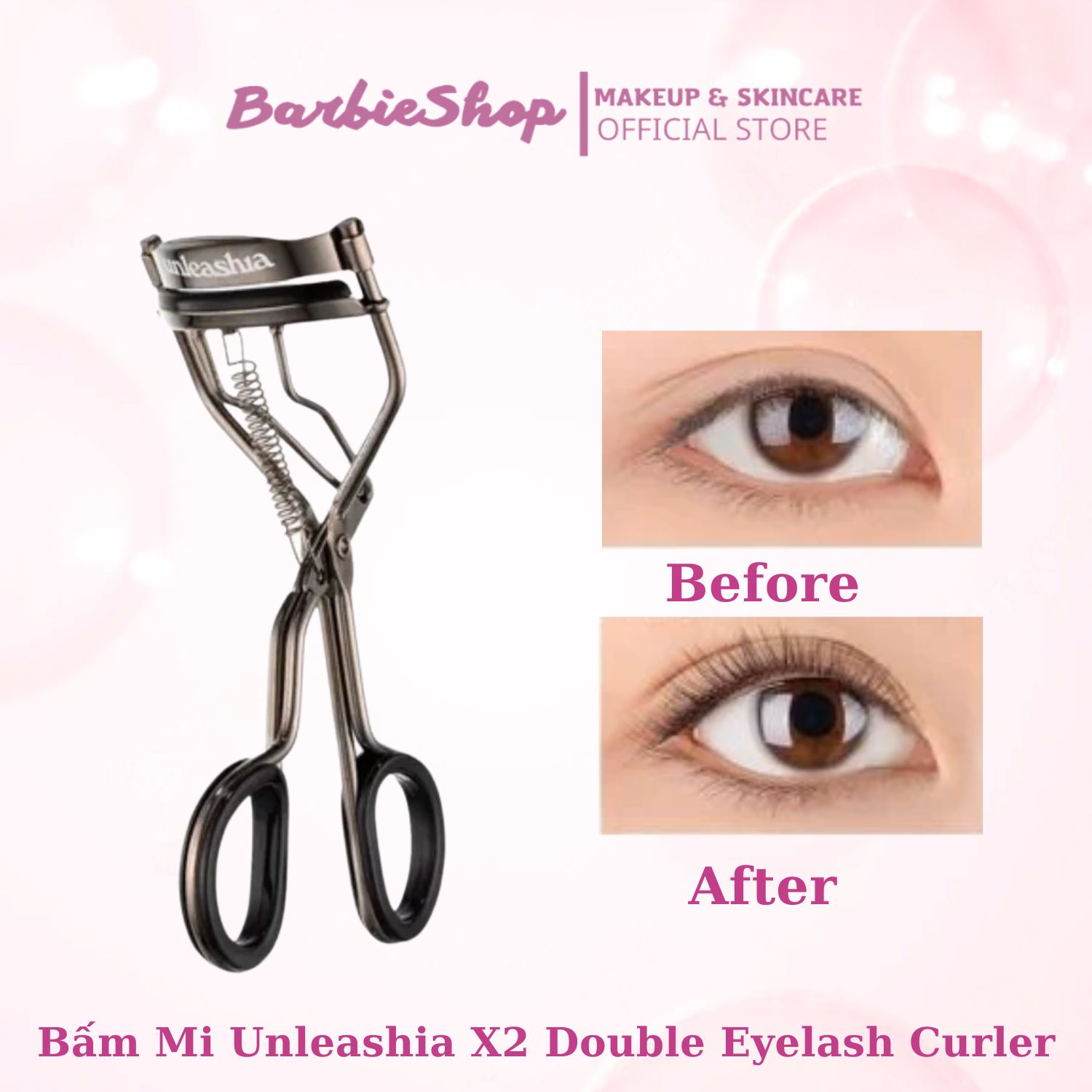 Bấm Mi Unleashia X2 Double Eyelash Curler