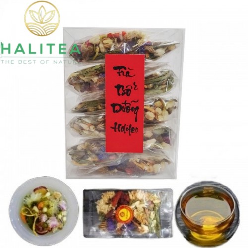 Trà Bổ Dưỡng HALITEA Mix 09 Loại Trà Lẻ 1 Gói
