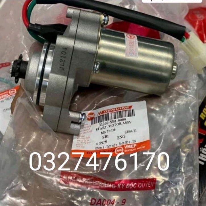 Củ motor đề khởi động xe SYM 110 zin chính hãng