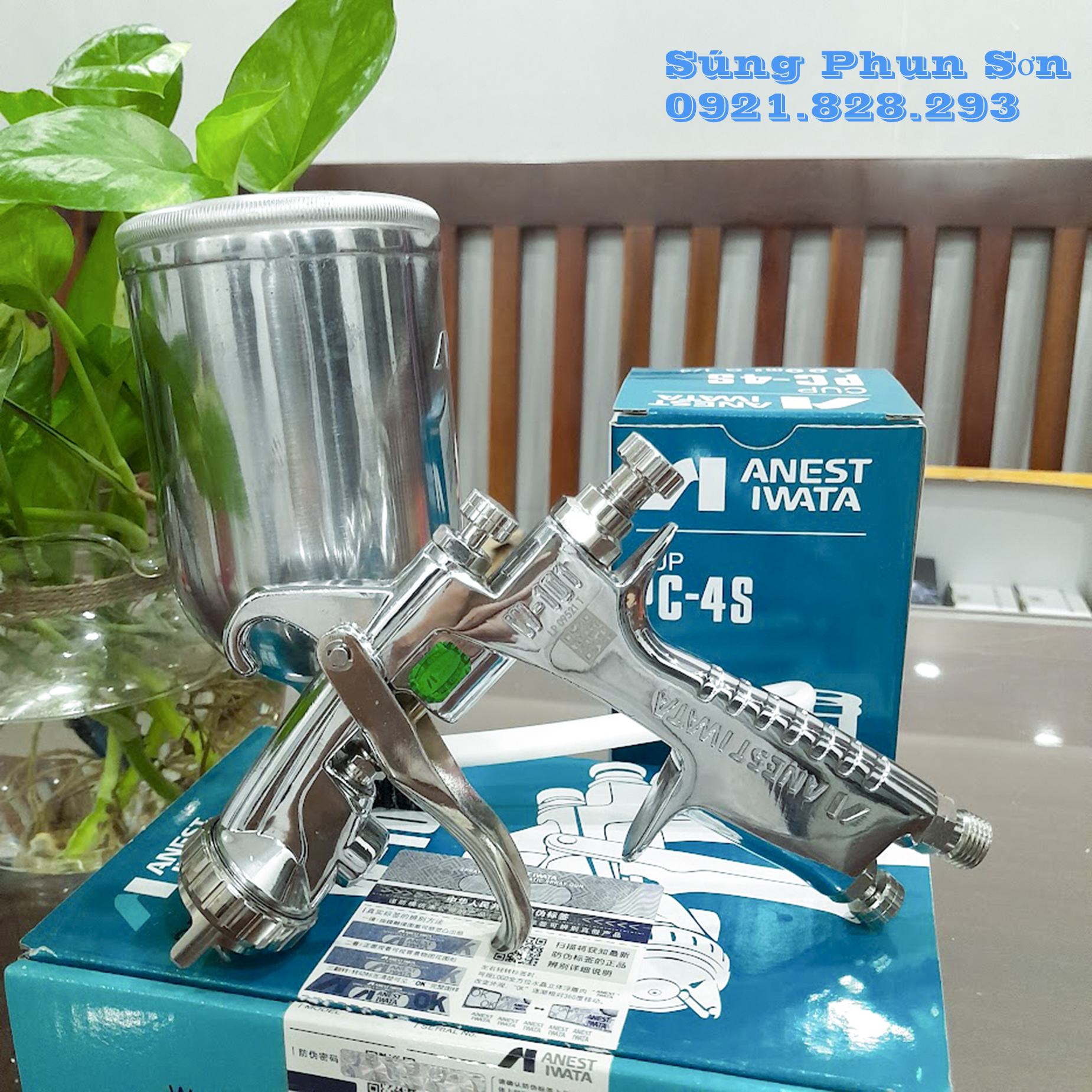 Súng phun sơn w101 iwata