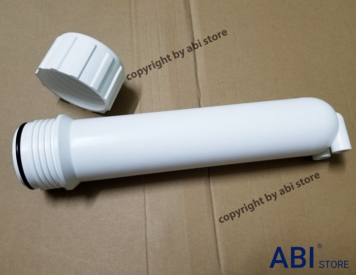 Cốc màng lọc RO kèm van 1 chiều và cút nối nhanh Vỏ màng lọc RO máy lọc 10l , vỏ cốc lọc nước ro