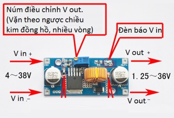 Dc booster 38v 5a