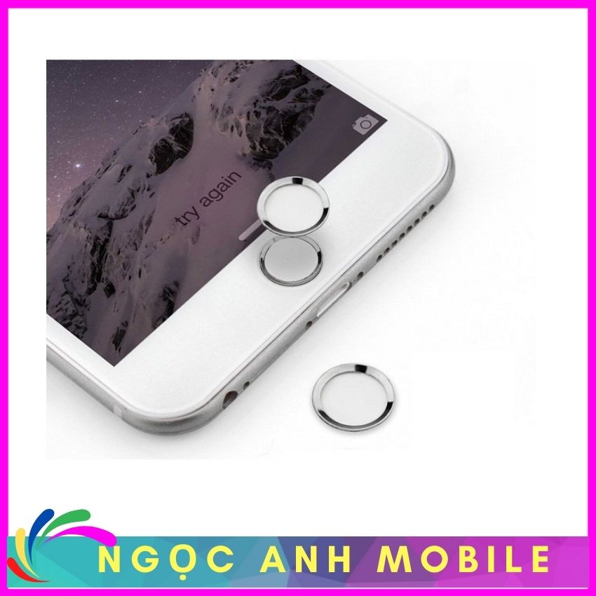 Nút home giả đỏ trắng đen cho iphone 5/5s/6/6s/6plus/6splus/7/7plus