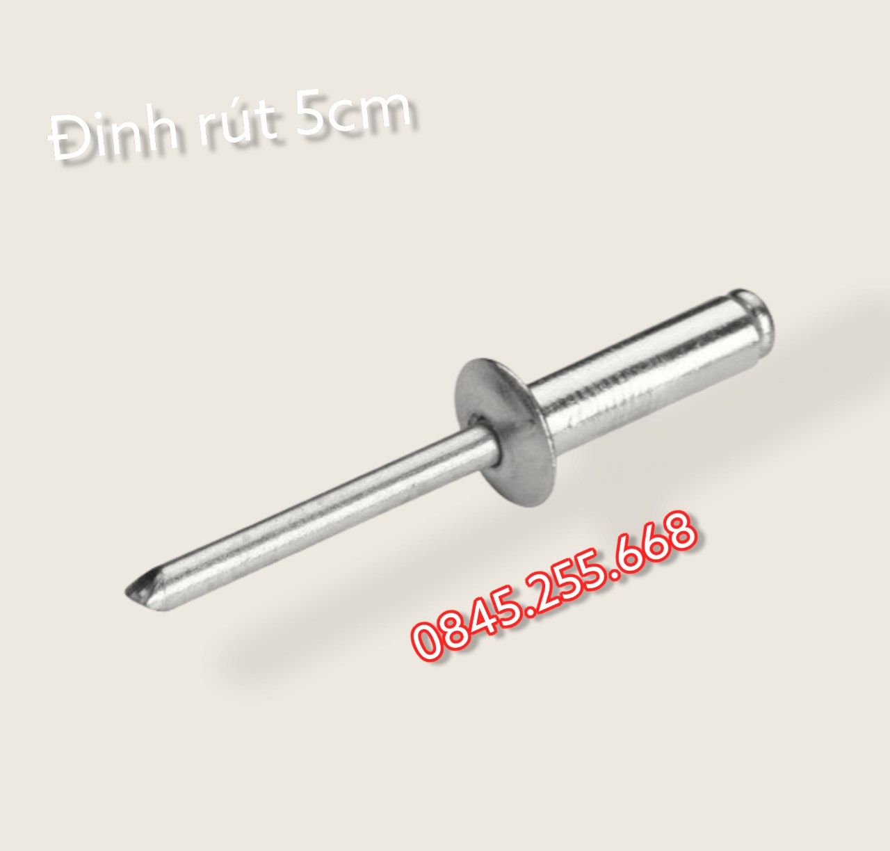 Gói 100 con đinh rút river nhôm - Phụ kiện nhôm kính