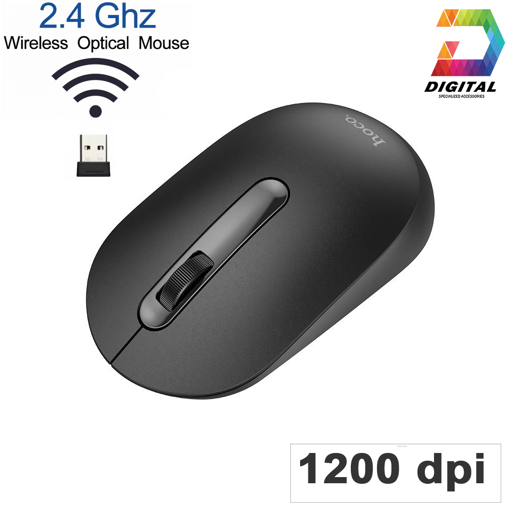 Chuột Không Dây Hoco Gm14 Chính Hãng - Mouse Wireless