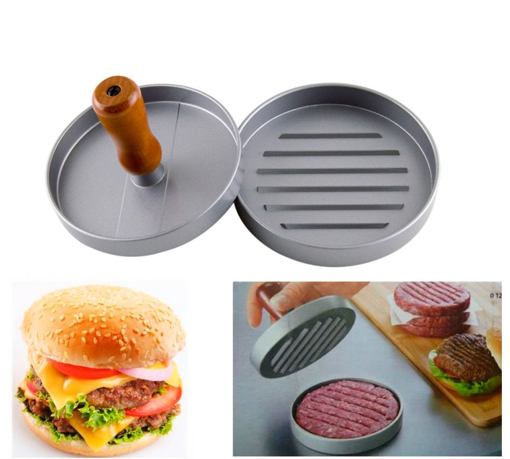 Khuôn , Dụng Cụ  Ép Thịt Burger Chống  Dính Tiện Lợi