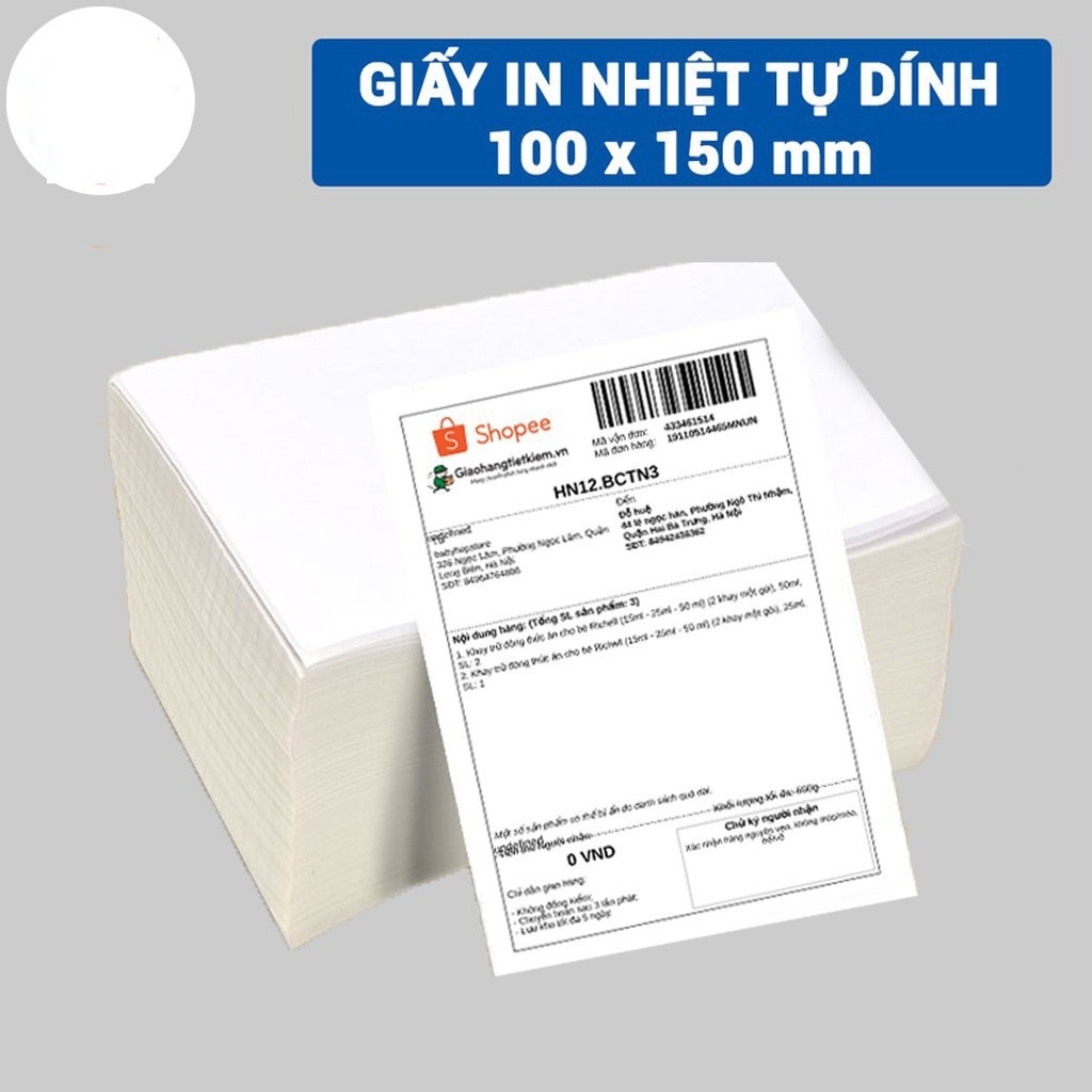 ㍿№ Giấy nhiệt khổ 100x150 đơn hàng thương mại điện tử
