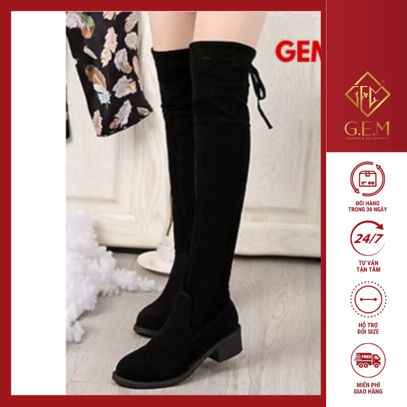 Bốt đùi giảm giá 60% - gem fashion