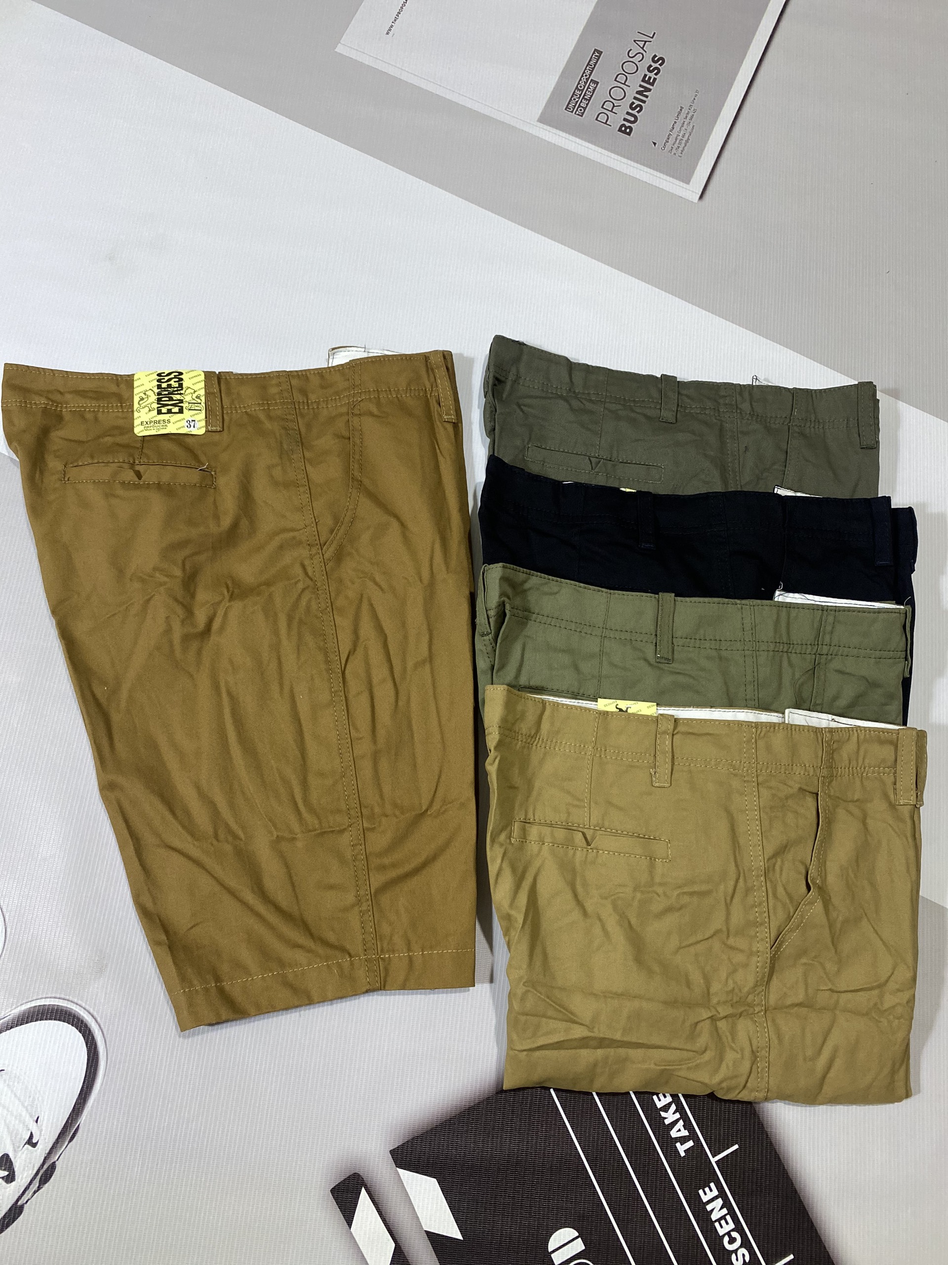 Quần short kaki nam bigsize - quần size lớn - size 35-36-37