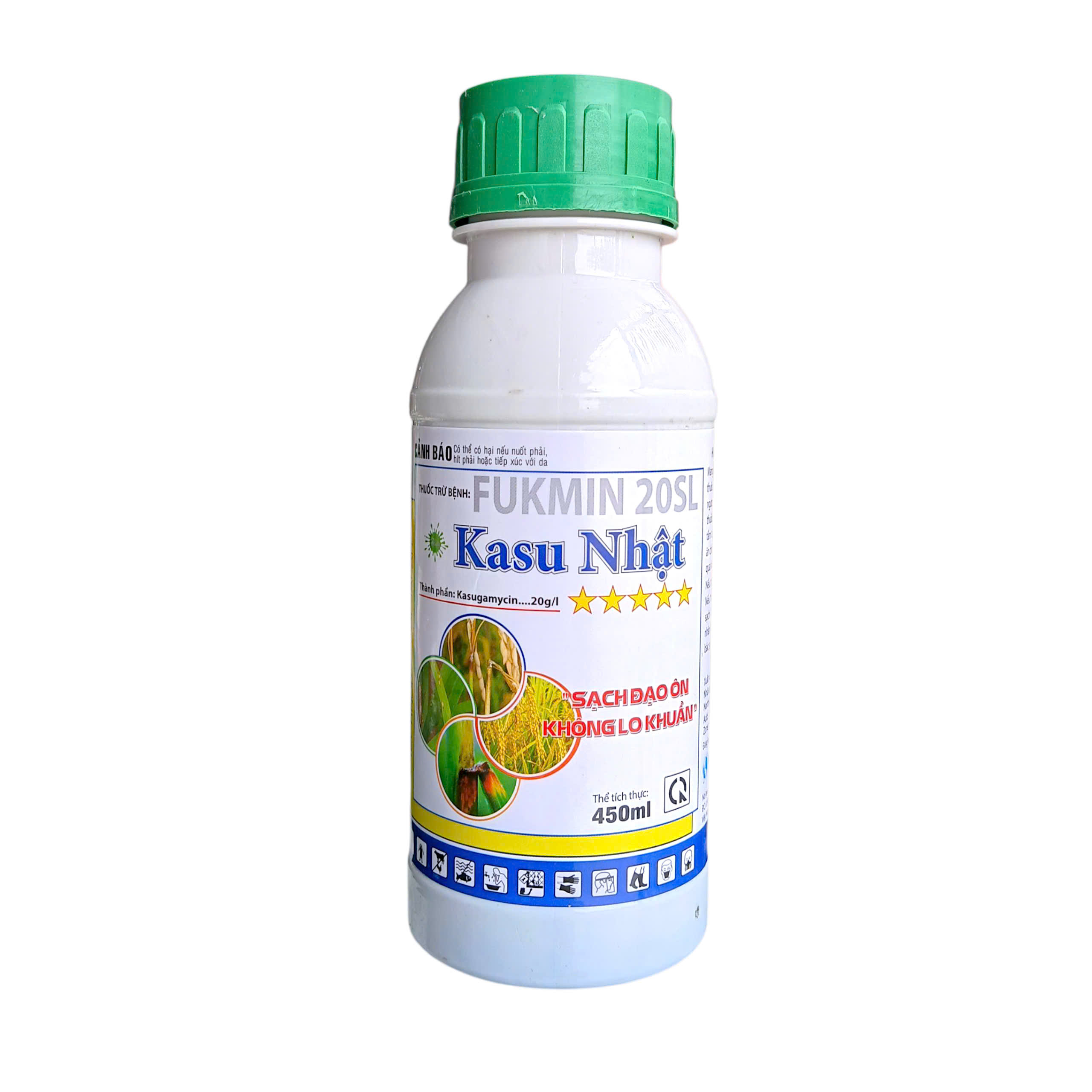 Kasu Nhật 450ml -Thuốc trừ bệnh đạo ôn và các bệnh do vi khuẩn trên cây trồng