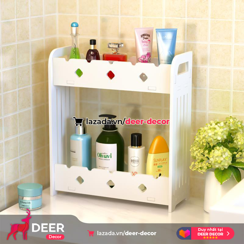 Kệ để mỹ phẩm, đồ dùng phòng tắm - deer decor
