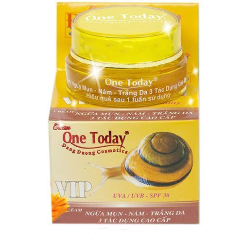 Kem ngừa mụn nám trắng da 3 tác dụng cao cấp One Today - 15g