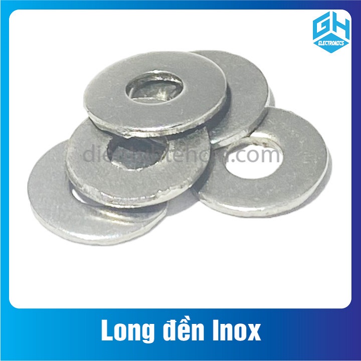 Combo 50 con long đền inox m3,m4,m5,m6,m8
