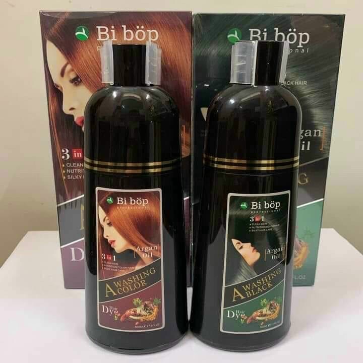 Dầu gội phủ bạc bibop chai 500ml