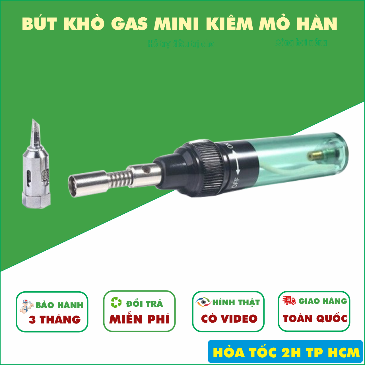 Bút khò hàn mini dùng gas mt-100 bút khò, mỏ hàn thiếc bằng gas, nóng nhanh tiện dụng.