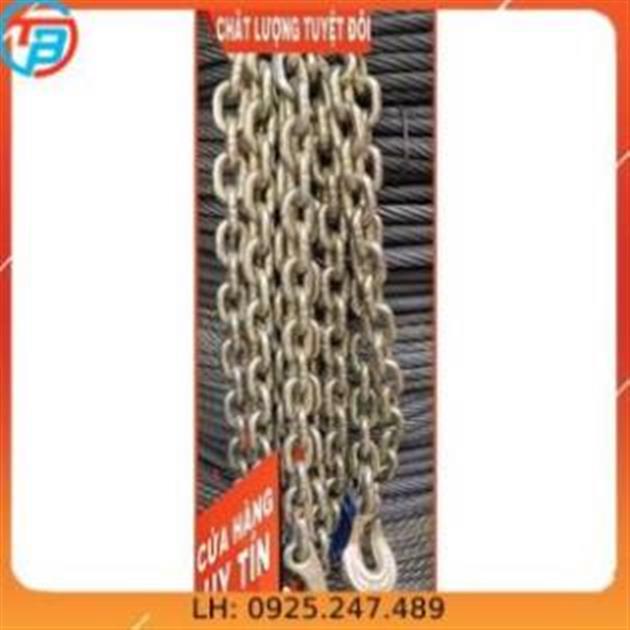 Dây xích cẩu hàng dài 2.7 mét - cáp thép thái bình vina