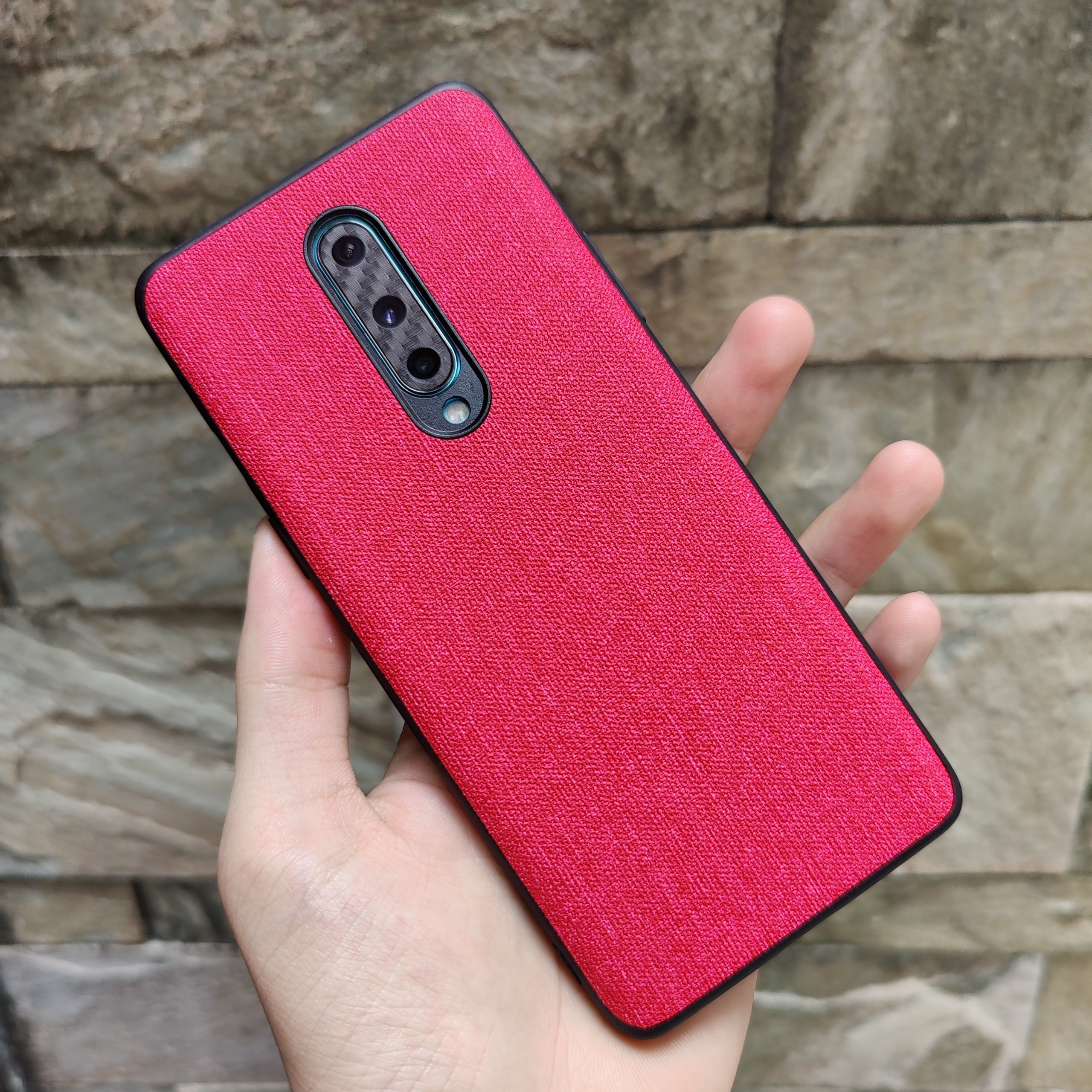 Ốp lưng OnePlus 8 (trừ bản mỹ) Vải Jean Màu độc đáo