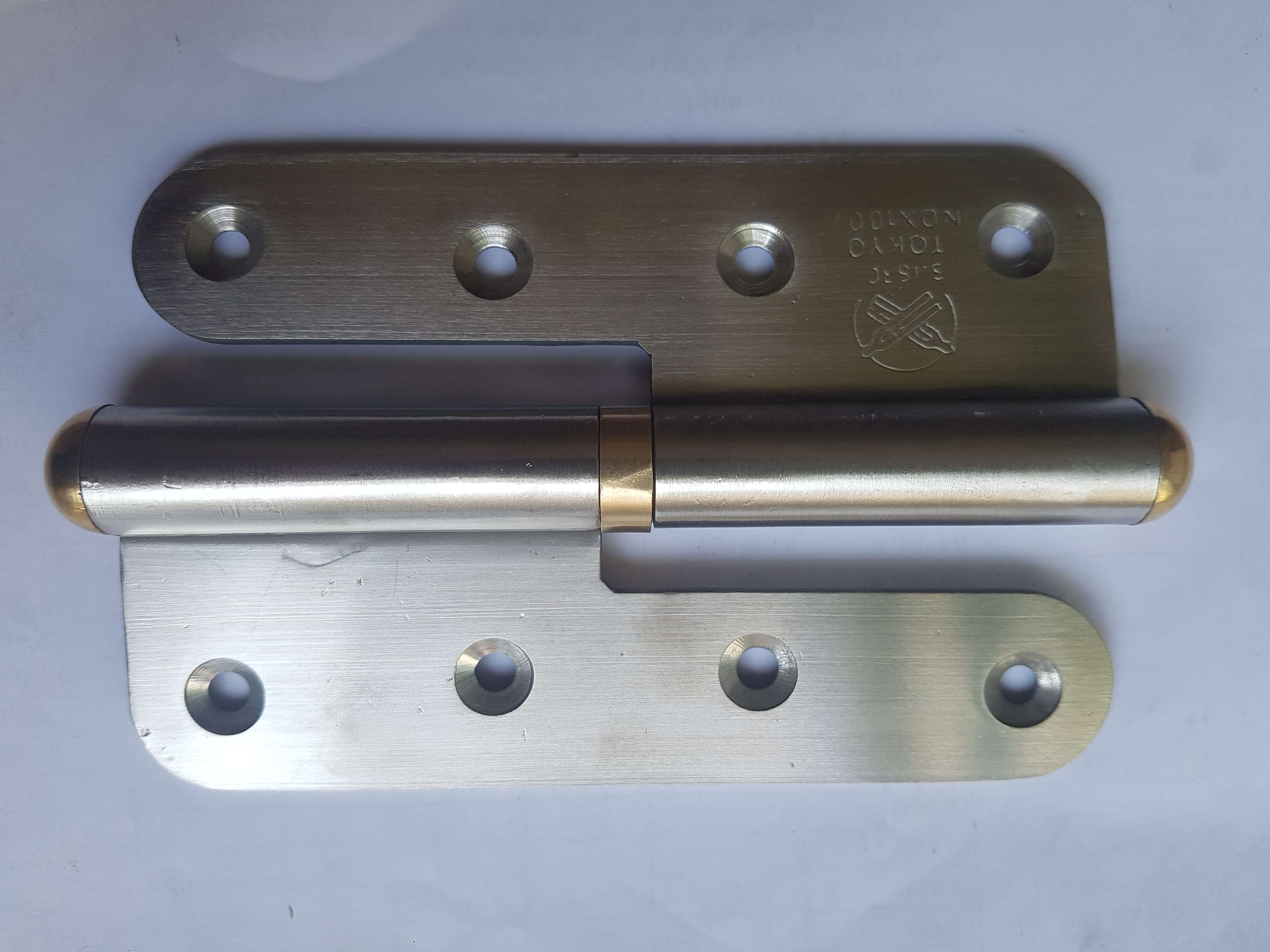 Combo 6 bản lề cối inox 304 đầu đồng số 5 loại đẹp