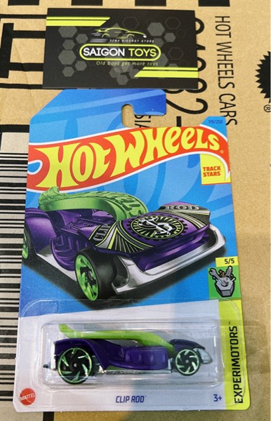 Hw basic clip rod - xe mô hình đồ chơi hot wheels chính hãng tỷ lệ 1:64