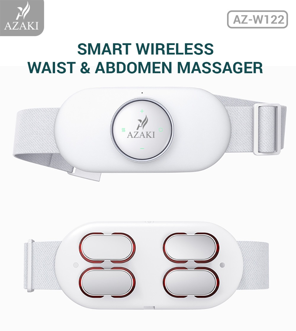 Máy massage lưng & bụng azaki w122