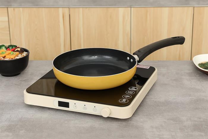 Sale năm mới- 01-03.0 Chảo nhôm chống dính đáy từ 24 cm Elmich Smartcook SM5962LY24