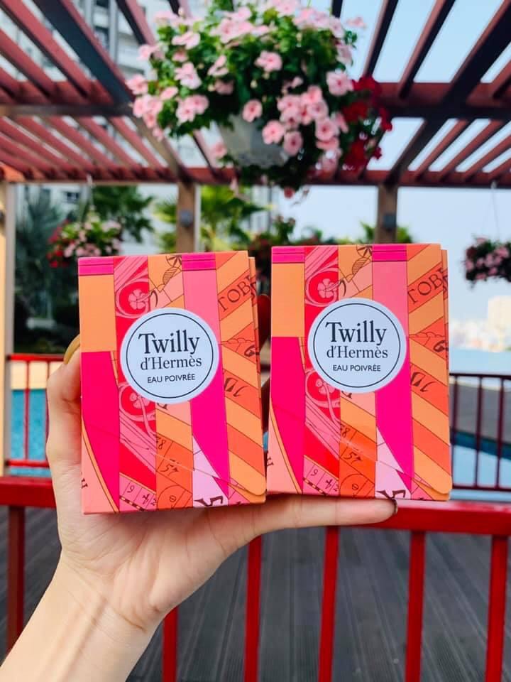 Giftset Nước Hoa Nữ Twilly d'Hermes Eau Poivree EDP