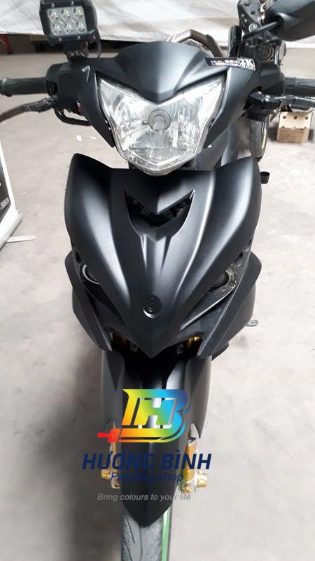 [COMBO] Sơn xịt màu Đen Mờ/Đen Nhám - 109A với lót KPP (dành cho phần nhựa nhám của xe ) cao cấp tiện lợi và dễ dàng sử dụng - Hương Bình Q12 Painting shop